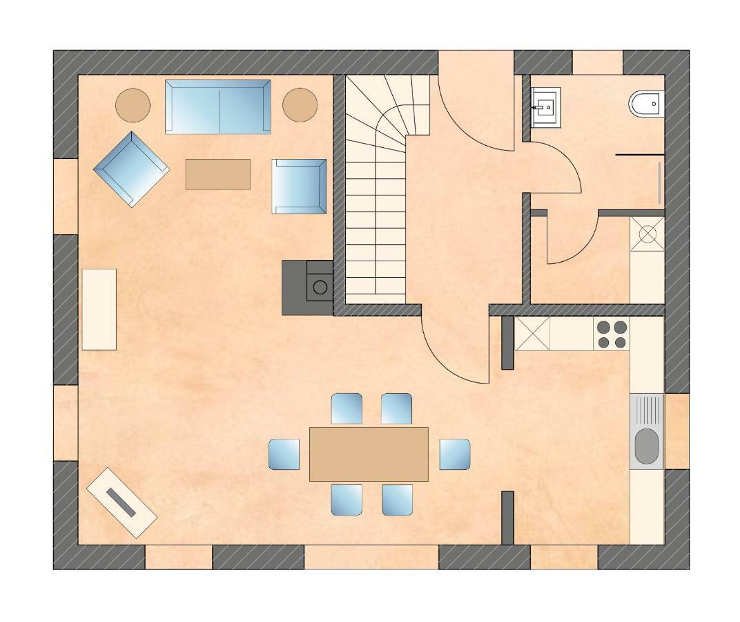Ferienhaus Malve In Liepe Rankwitz Exteriör bild